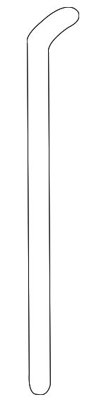 4552444 - Body: Drain Hose for Saab: 9-3, 9-5, 900 Image