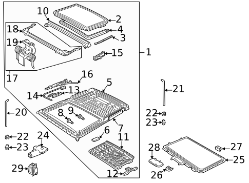 Sunroof for 2007 Saab 9-5 #0