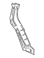 8S4Z5428128A - Body: Lower Reinforced for Ford: Focus Image image