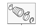 31605A33E62 - Suspension: Boot Kit for BMW Image
