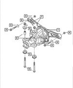5038307AB - : Rear Axle Differential for Mopar Image