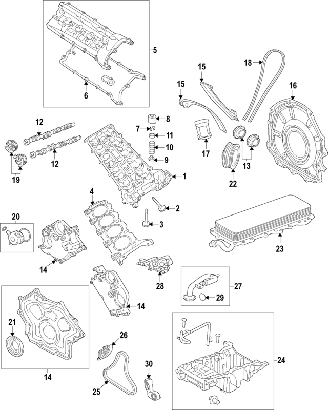LR011205 - Engine: Engine Oil Pump Pickup Tube Gasket for Land-Rover Image