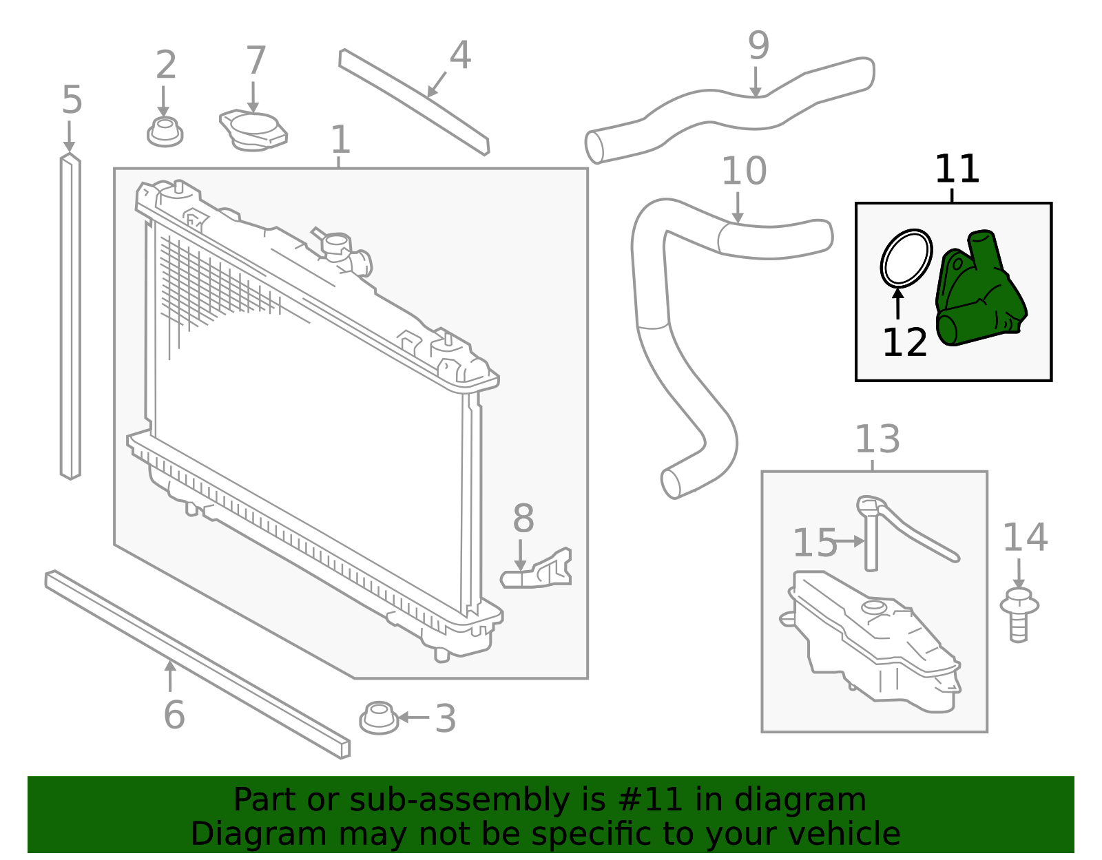16031-36010 - Engine Coolant Thermostat Kit 2012-2018 Toyota | Longo ...