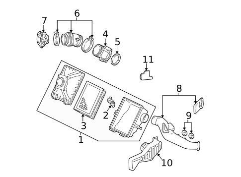 Sensors for 2005 Mercury Sable #0