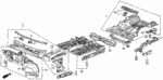 957011002508 - Body/Air Conditioning: BOLT, FLANGE (10X25) for Acura Image