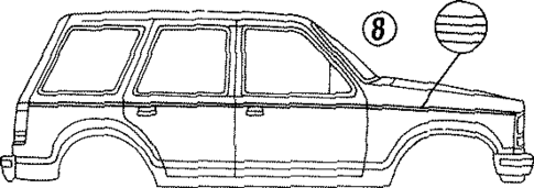 Stripe Tape for 1994 Ford Explorer #3