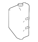 1910161BA01 - Cooling System: Expansion Tank for Acura Image