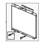 1901061BA01 - : Radiator for Acura Image