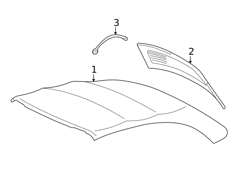 Cover & Components for 2001 Toyota Solara #0