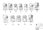 61368366282 - Vehicle Electrical System: Connection Plug, Golden Brown for BMW Image