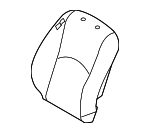 884602J370ACN - Body: Seat Back Cover for Kia: Borrego Image