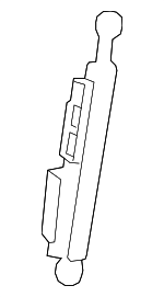 54347299825 - Body: Hydraulic Cylinder for BMW: 640i, 640i xDrive, 640i xDrive Gran Coupe, 650i, 650i Gran Coupe, 650i xDrive, 650i xDrive Gran Coupe, M6, M6 Gran Coupe Image
