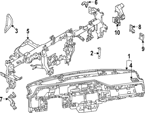Instrument Panel for 2025 INFINITI QX80 #0