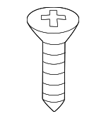 N10595203 - Body: Tie Down Hook Screw for Volkswagen Image