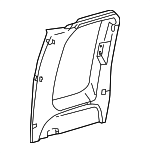 5C3Z2825508AAA - Body: Door Window Molding for Ford: F-250 Super Duty, F-350 Super Duty Image