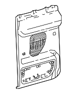 5C3Z2827406AAA - Body: Door Interior Trim Panel for Ford: F-250 Super Duty, F-350 Super Duty Image