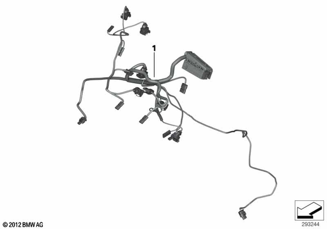 12518534523 - : Engine Wiring Harness for BMW-Motorrad Image