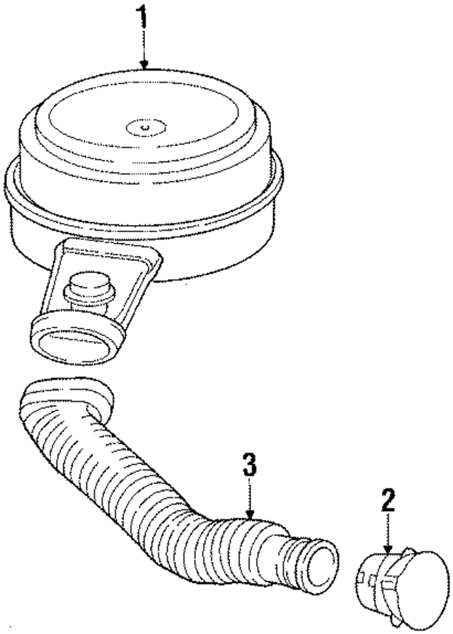 25042891 - Engine: Air Cleaner for GM Image