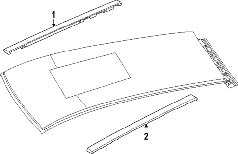 Exterior Trim - Roof for 2024 Dodge Hornet #0