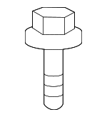 90102SAA901 - Body: Spoiler Bolt for Honda: Fit Image