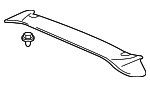 74900TK6A01ZD - : 2009 2010 Honda Fit - Spoiler Assembly Tailgate *NH642M* (Storm Silver Metallic) for Honda: Fit Image