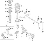 517161G102 - : Knuckle for Kia: Rio, Rio5 Image
