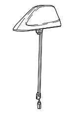 6ZP28DX8AA - Electrical: Antenna for Chrysler: Pacifica, Voyager | Jeep: Grand Cherokee, Grand Wagoneer, Grand Wagoneer L, Wagoneer, Wagoneer L Image