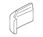 10238389 - Body: Splash Shield for Chevrolet: Venture | Oldsmobile: Silhouette | Pontiac: Montana, Trans Sport Image