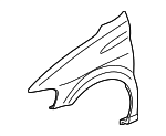 12529744 - Body: Fender for Chevrolet: Venture | Oldsmobile: Silhouette | Pontiac: Montana, Trans Sport Image