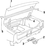 20052845 - Electrical: Lock Solenoid for Buick: Century, Electra, LeSabre, Regal, Riviera, Skyhawk, Skylark | Cadillac: Brougham, Cimarron, DeVille, Eldorado, Fleetwood | Chevrolet: Caprice, Cavalier, Celebrity, Citation II, Corvette, Impala, Monte Carlo | Oldsmobile: 98, Custom Cruiser, Cutlass Calais, Cutlass Ciera, Cutlass Cruiser, Cutlass Salon, Cutlass Supreme, Delta 88, Firenza, Omega, Toronado | Pontiac: 6000, Bonneville, Fiero, Grand Prix, J2000 Sunbird, Parisienne, Phoenix, Safari, Sunbird Image image