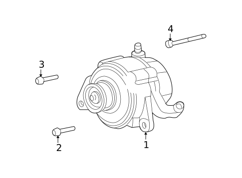 Alternator for 2012 Jeep Liberty #0