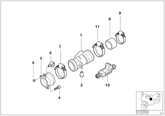 13547694924 - Fuel System: Protection Cap -  for BMW-Motorrad Image