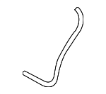 38131055BN - Emission System: Vacuum Hose for Volkswagen Image