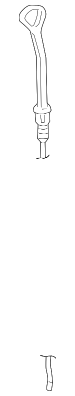 6A115611C - Engine: Dipstick for Volkswagen: Beetle, Golf, Jetta Image