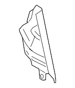 6A109129A - Engine: Inner Timing Cover for Volkswagen: Beetle, Golf, Jetta Image