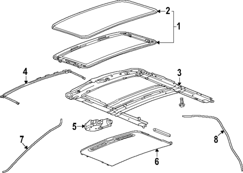 Sunroof for 2018 Chevrolet Sonic #0