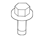 N10671701 - : Console Body Bolt for Audi: TT, TT Quattro, TT RS Quattro, TTS Quattro Image