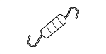 9050609004 - Body: Release Lever Spring for Scion: xA | Toyota: MR2, MR2 Spyder, Paseo Image