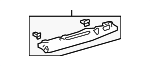 81669TJBA21ZB - Body: Rail Cover for Acura Image