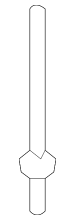 32008993 - Unclassified: Bumper Cover Rivet for Saab: 9-2X Image