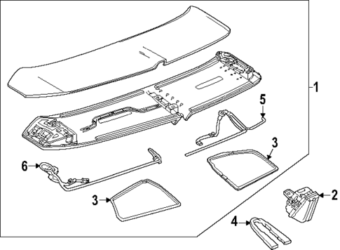 Spoiler for 2025 Cadillac OPTIQ #0