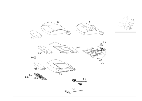 Left Seat for 2022 Mercedes-Benz CLS450 #0