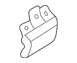 5C0810812 - Body: Fender Apron Bracket for Volkswagen Image