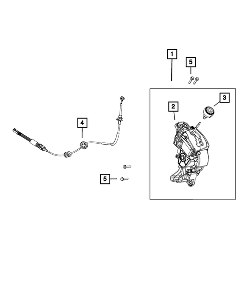 Gearshift Controls and Related Parts for 2018 Dodge Grand Caravan #0