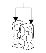 17201712210 - Cooling System: Cooler Line Bracket for BMW: 318i, 318is, 318ti, 323Ci, 323i, 323is, 325Ci, 325i, 325is, 325xi, 328Ci, 328i, 328is, 330Ci, 330i, 330xi, 525i, 528i, 530i, 540i, 740i, 740iL, 745i, 745Li, 750iL, 840Ci, 850Ci, 850CSi, 850i, M3, M5, X3, X5, Z3, Z4 Image