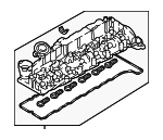 11128578811 - Engine: Valve Cover for BMW: 535d, 535d xDrive, X5 Image