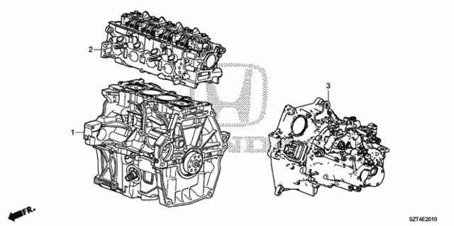 Engine Assy. - Transmission Assy. for 2012 Honda CR-Z #0