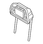 52206995339 - Body: Headrest for BMW: 430i, 430i xDrive, M4, M440i, M440i xDrive Image