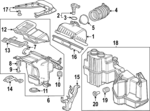 172016CTA01 - : Air Cleaner Body for Honda: HR-V Image