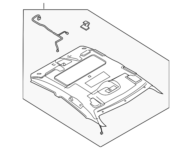 GP7D-68-030A-80 - Headliner 2006-2008 Mazda 6 | Mazda-Parts